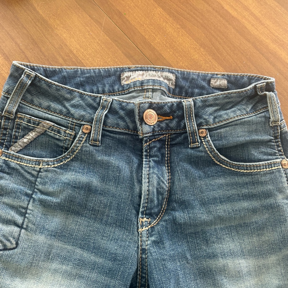 Ariat Women's Rebar Perfect Rize Boot Cut Blue Jeans